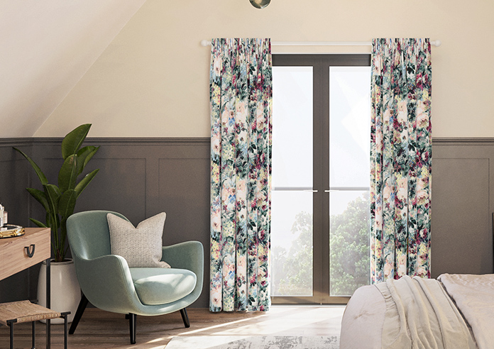 Philippa, Emerald - Made to Measure Curtains - Image 3